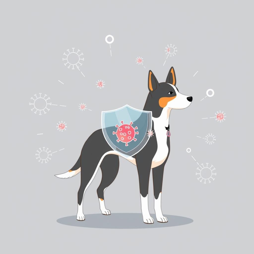 A dog with a strong immune system thanks to Pawbiotix probiotics