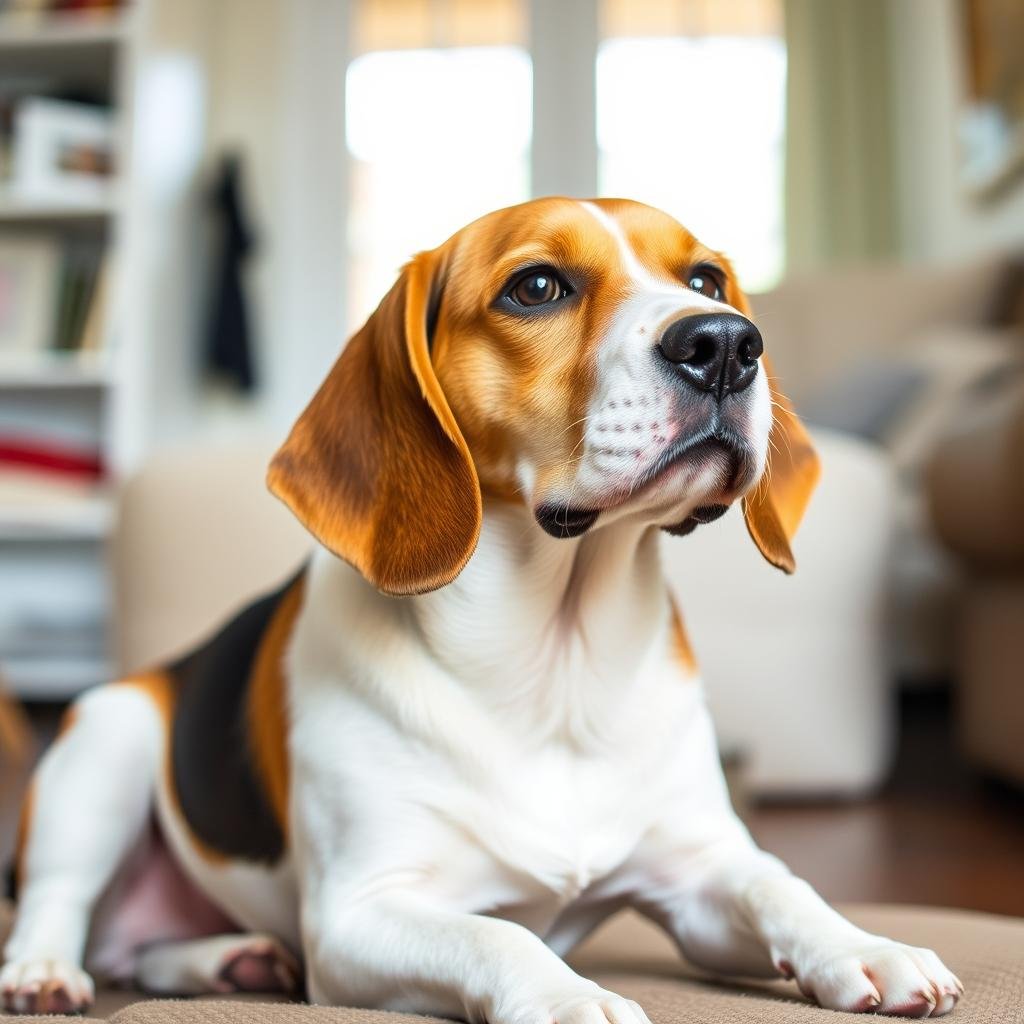 Bella the Beagle whose allergies improved with Pawbiotix Bella the Beagle whose allergies improved with Pawbiotix