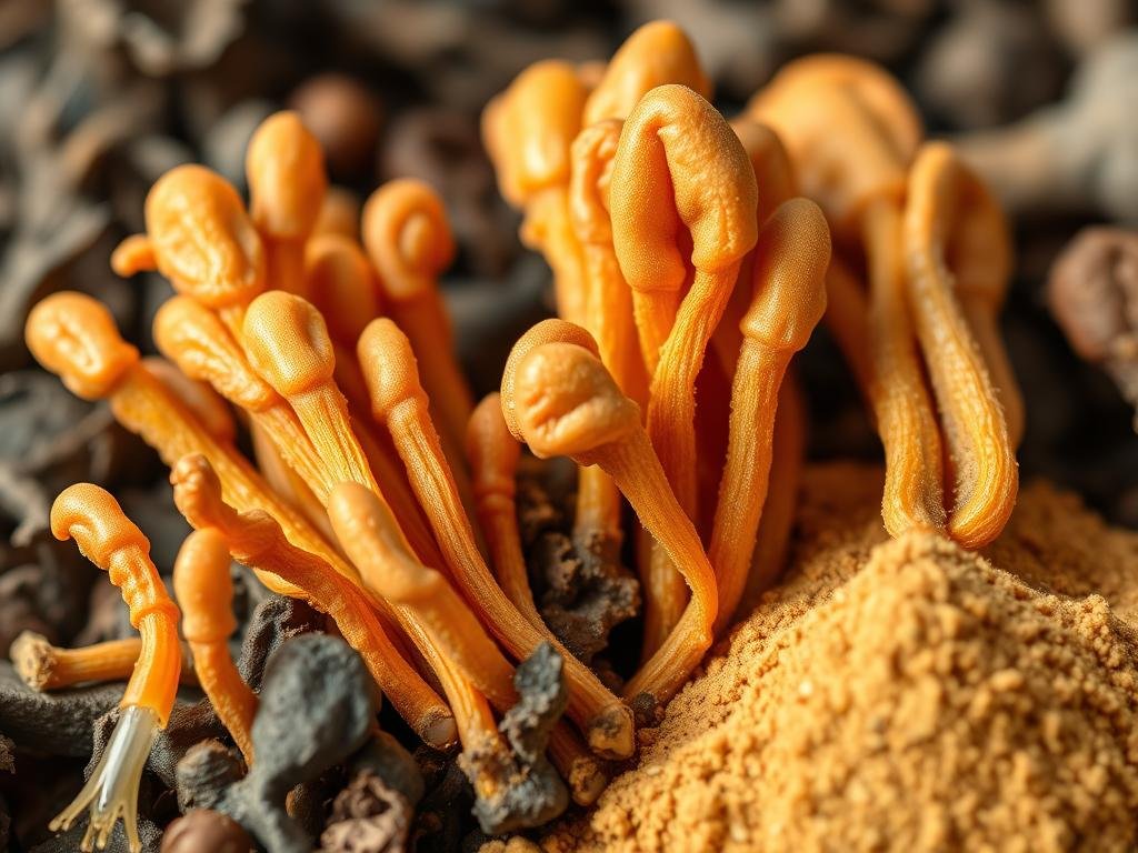 Cordyceps mushroom used in Lung Clear Pro formula