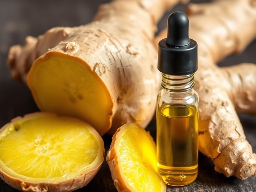 Fresh ginger root and extract used in Lung Clear Pro