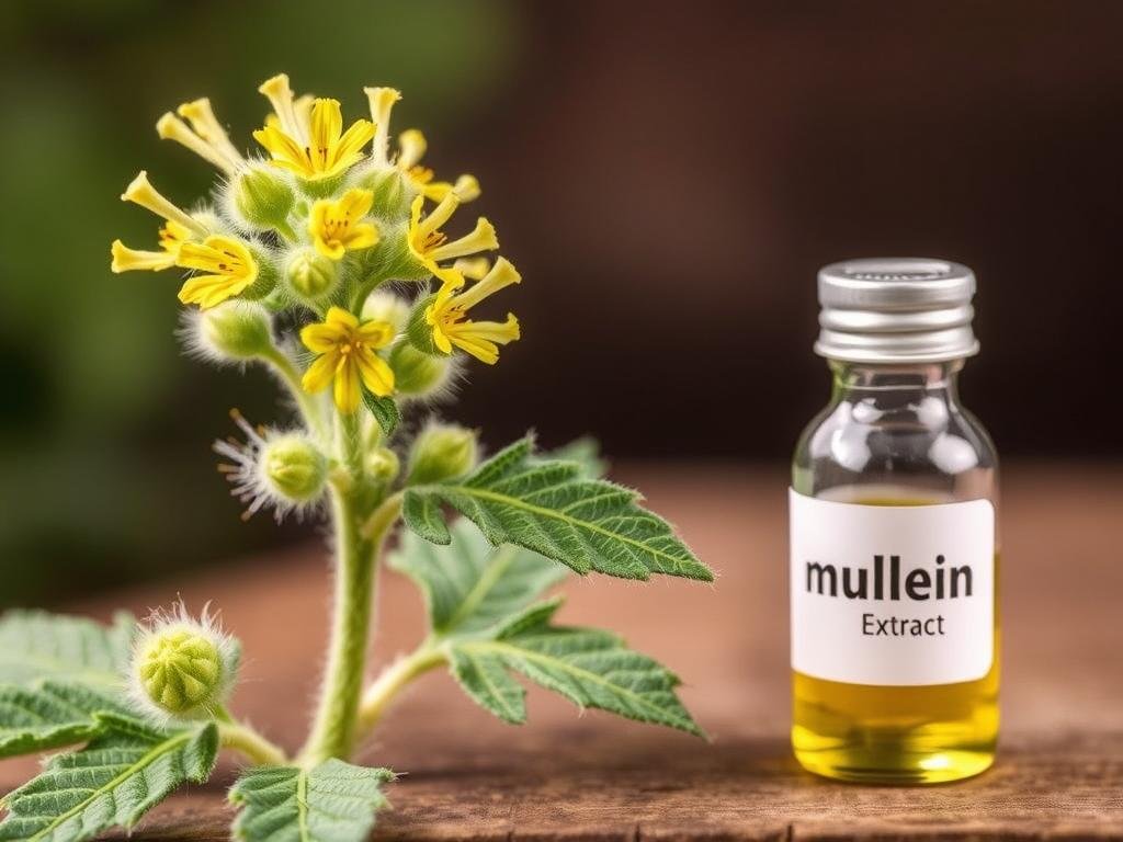 Mullein plant and its extract used in Lung Clear Pro